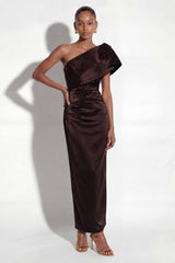 ELLE ZEITOUNE SASKIA MIDI DRESS