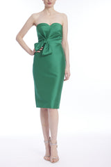 BADGLEY MISCHKA TIE SASH WAIST DRESS
