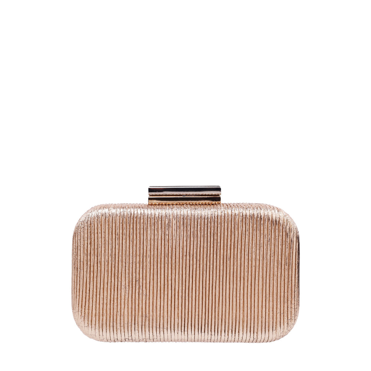 SONDRA ROBERTS PLEATED CLUTCH