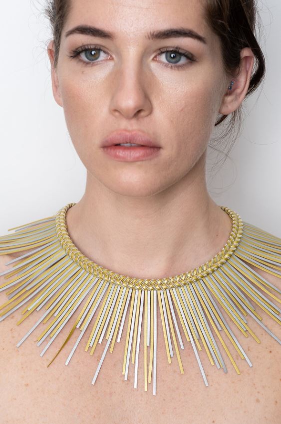 LEYLA GANS STARBURST NECKLACE
