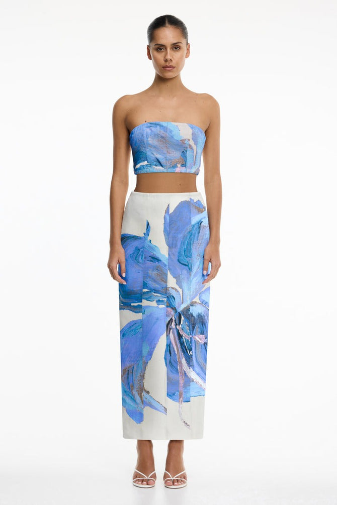 FRENCH CONNECTION BIRDIE LINEN STRAPLESS DRESS – Effie's Inc