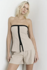 SOVERE REFINE BODICE TOP