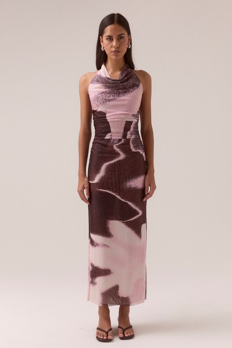 SOVERE AFTERLIGHT MESH DRESS