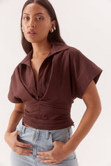 SOVERE LYRA CROP SHIRT