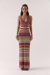 SOVERE PANDORA KNIT MAXI DRESS
