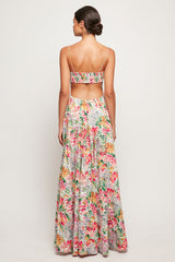 SWF BANDEAU SPAGHETTI STRAP MAXI