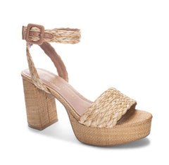 CHINESE LAUNDRY TRUETT STRAW WEDGE