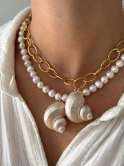 ALV TURBO SHELL NECKLACE