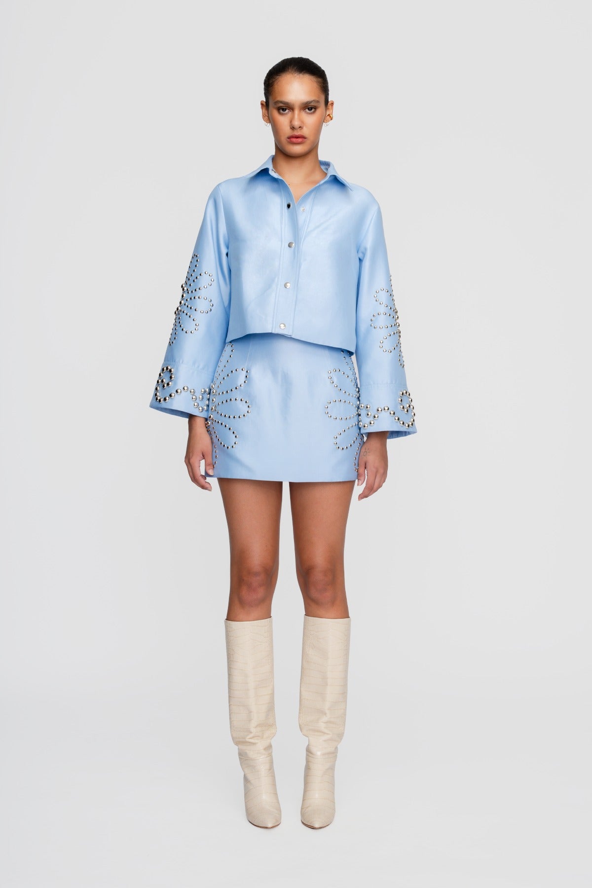 THE WOLF GANG SEDA MINI SKIRT