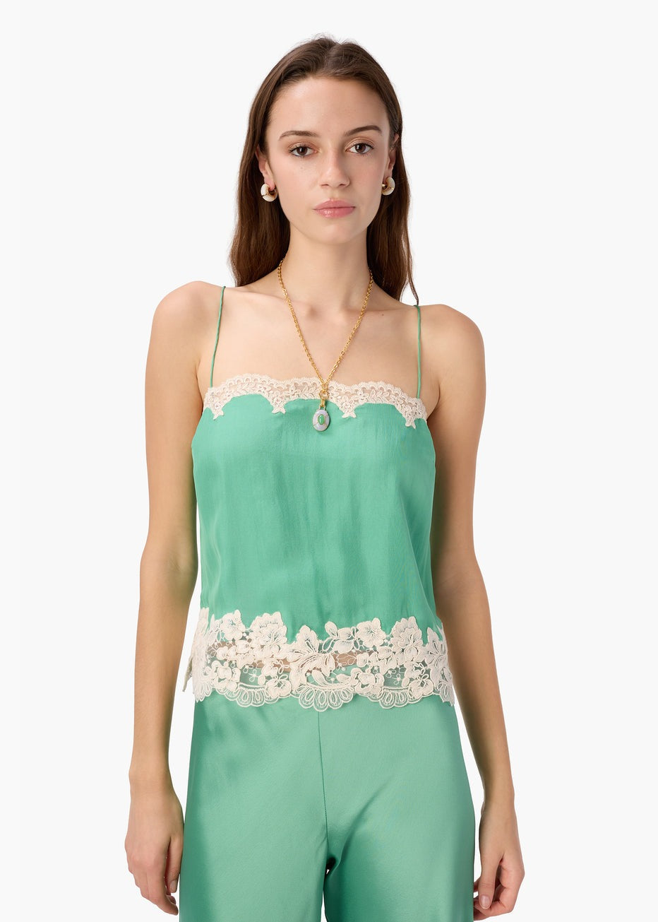 CAMI NYC MAIYA SILK CAMISOLE