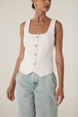 GENERATION LOVE BEATRIZ CREPE TOP