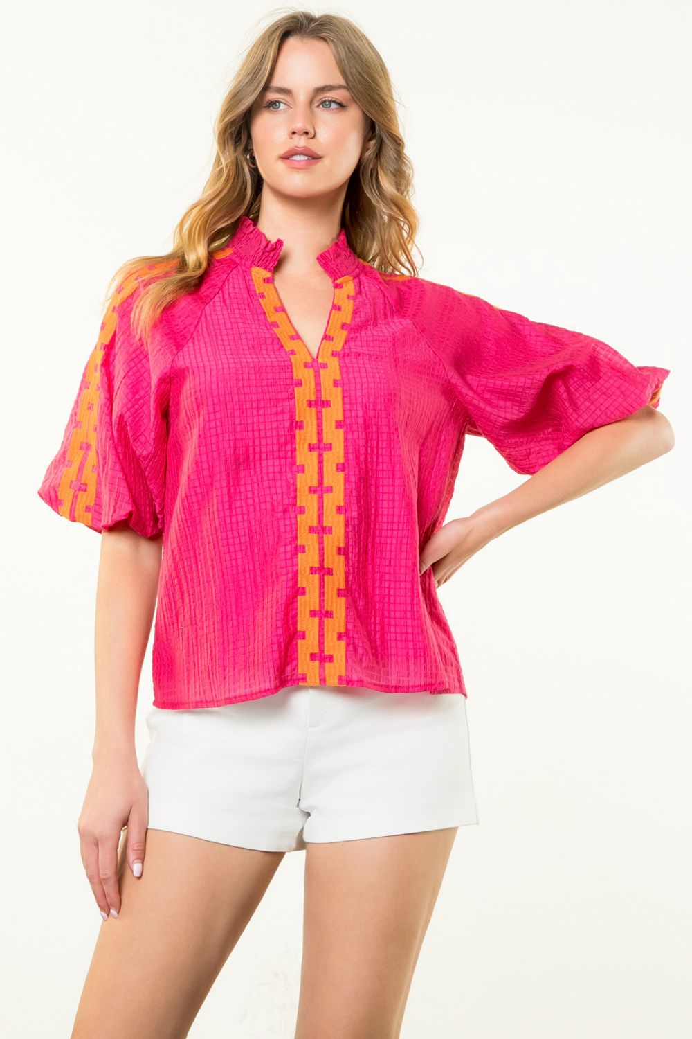 THML PUFF SLEEVE TOP
