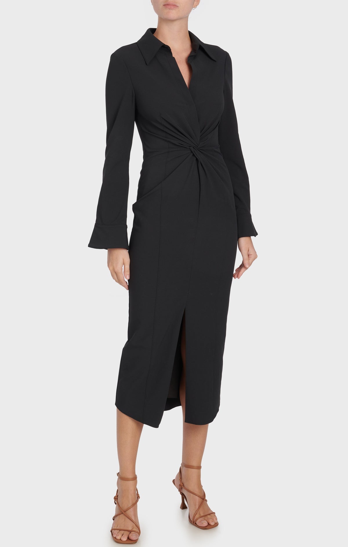CINQ A SEPT MCKENNA MIDI DRESS