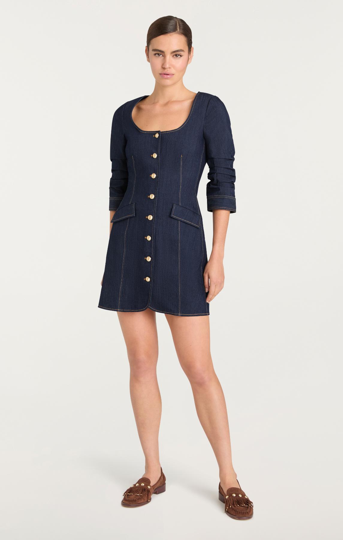 CINQ A SEPT CAIDIN DRESS