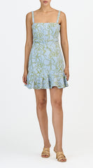 CINQ A SEPT EMBROIDERED MALVA FLORAL TONYA DRESS