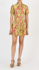 CINQ A SEPT DAISY SWIRL KARISSA DRESS
