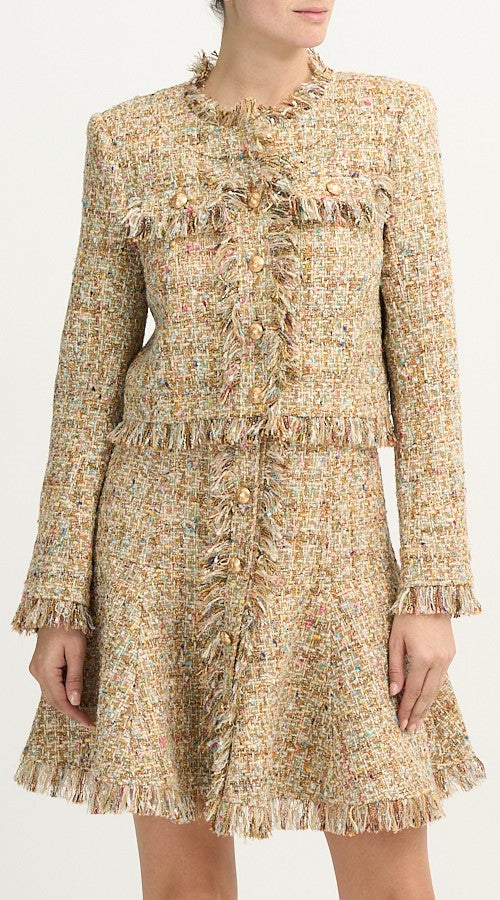 CINQ A SEPT ADELINE BOUCLE CLARISE JACKET