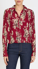 CINQ A SEPT FLUTTER SLEEVE FIONA TOP